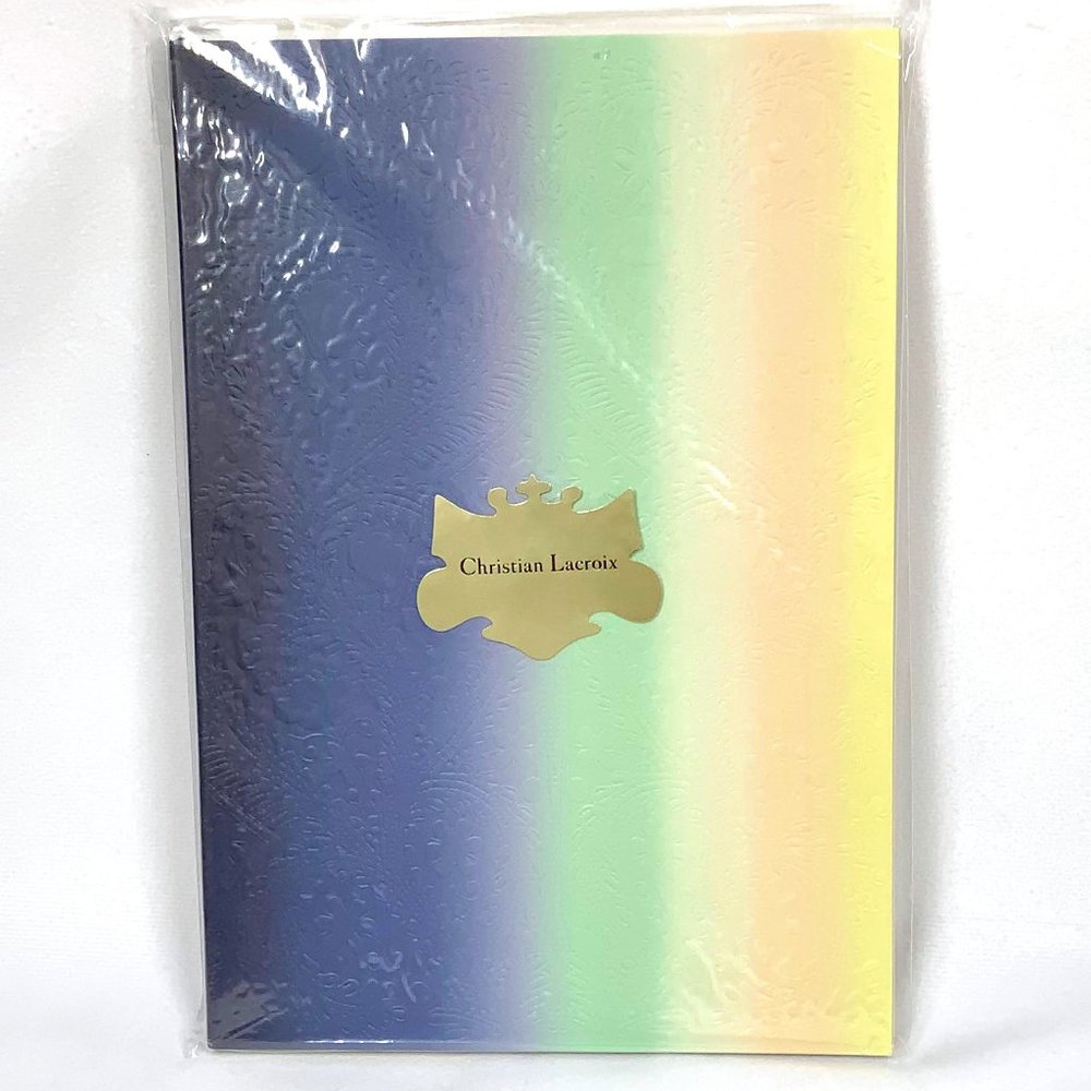NEW! Christian Lacroix‎ Arlequin Ombre Paseo A5 Layflat Journal Notebook 128 pgs